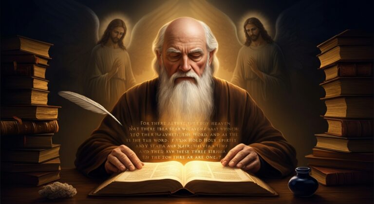 Edward F. Hills on 1 John 5:7